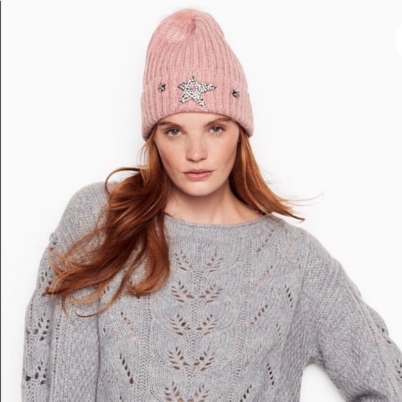 PINK Victoria’s Secret Beanie - Picture 1 of 5